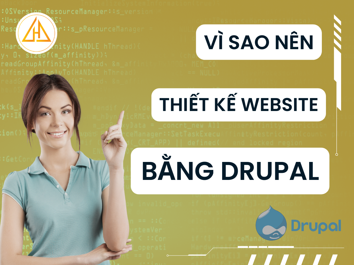 dịch vụ thiết kế website bằng Drupal 