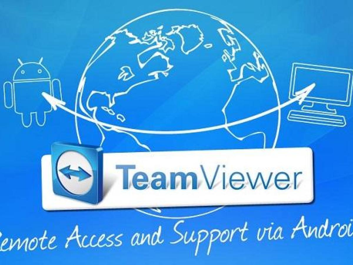 Điều khiển máy tính bằng teamviewer trên thiết bị Android